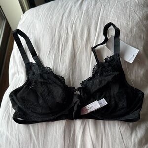 Auden Elegant Black Lace Bra